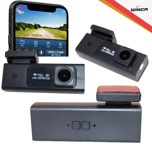 Car dash camera with GPS