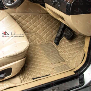 Premium Car Floor Mats Beige