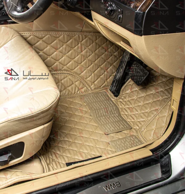 Premium Car Floor Mats Beige