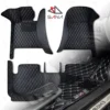 Premium Black Diamond Design Floor Mats