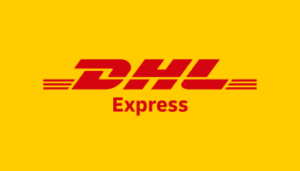 DHL express logo recatangle