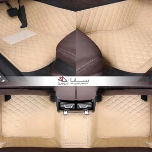 Premium Car Floor Mats Beige