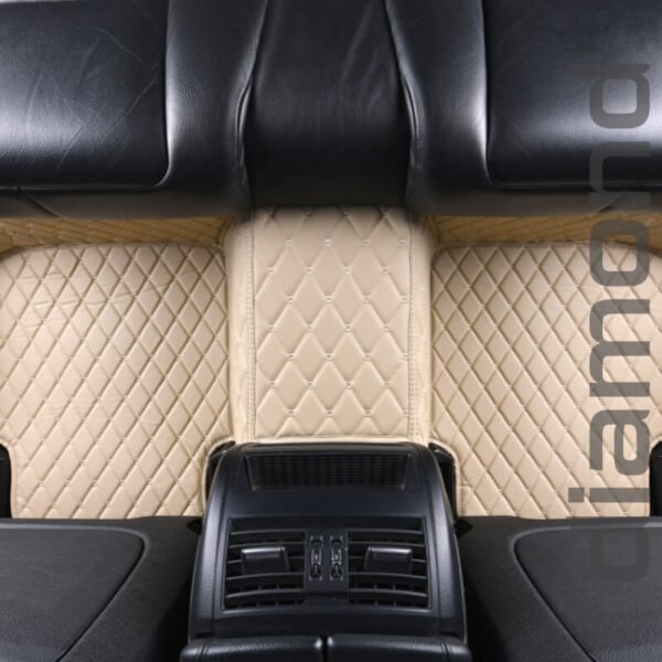 Beige Diamond Car Mats 3 1