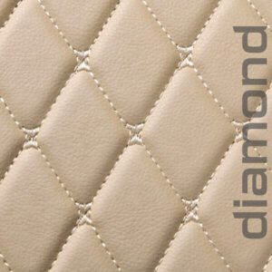 Beige Diamond Car Mats 7