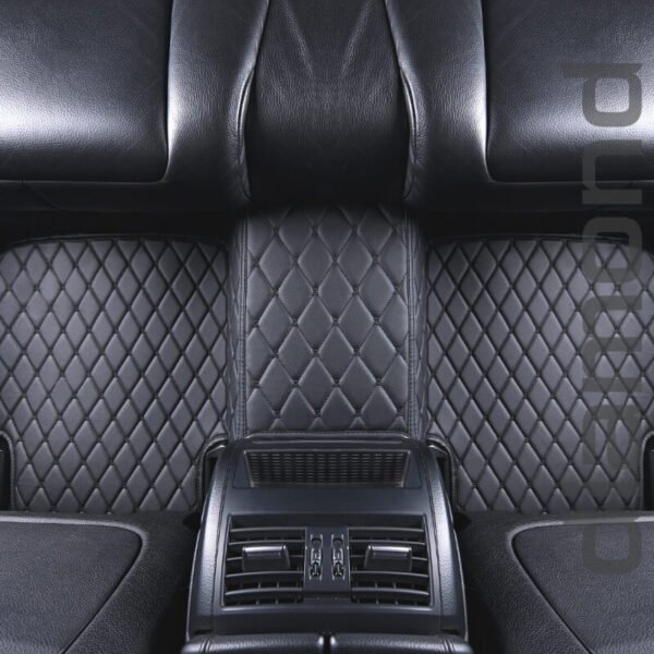 Black And Black Diamond Car Mats 4 1