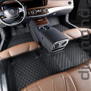 Black And Black Diamond Car Mats 8