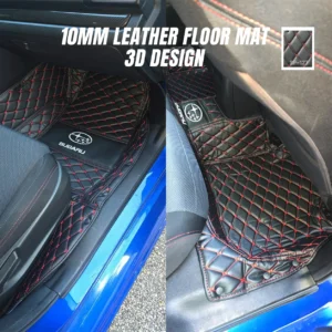 Custom Subaru Floor Mats – Durable Leather Car Mats 2018 - 2026