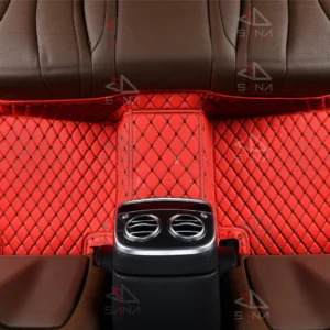 Durable Leather Car mat for MAZDA CX 90 2024-2025 Sana