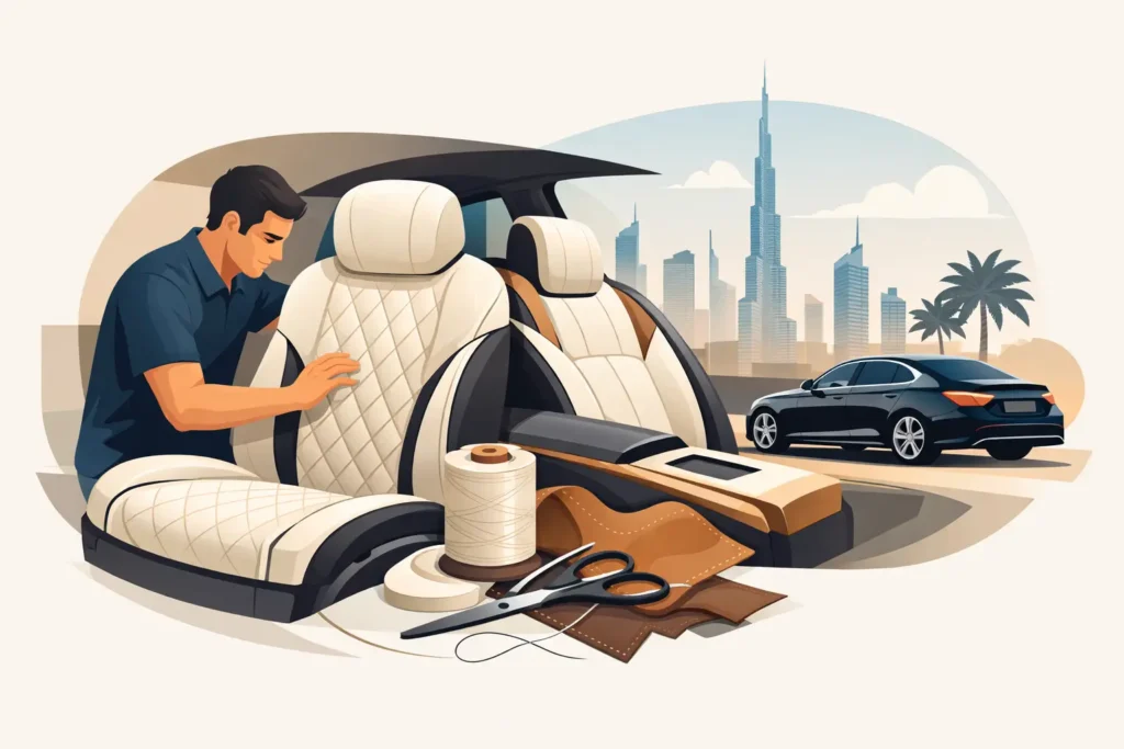 خدمة Vip Car Upholstery In Dubai الفاخرة
