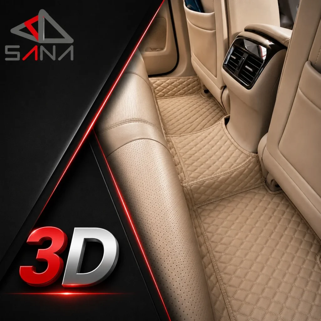 دعاسات مفصلة أم عالمية: أيهما أفضل؟ Custom Leather 3D,5D,7D,10D By Sana Auto Services, Al Quoz Dubai