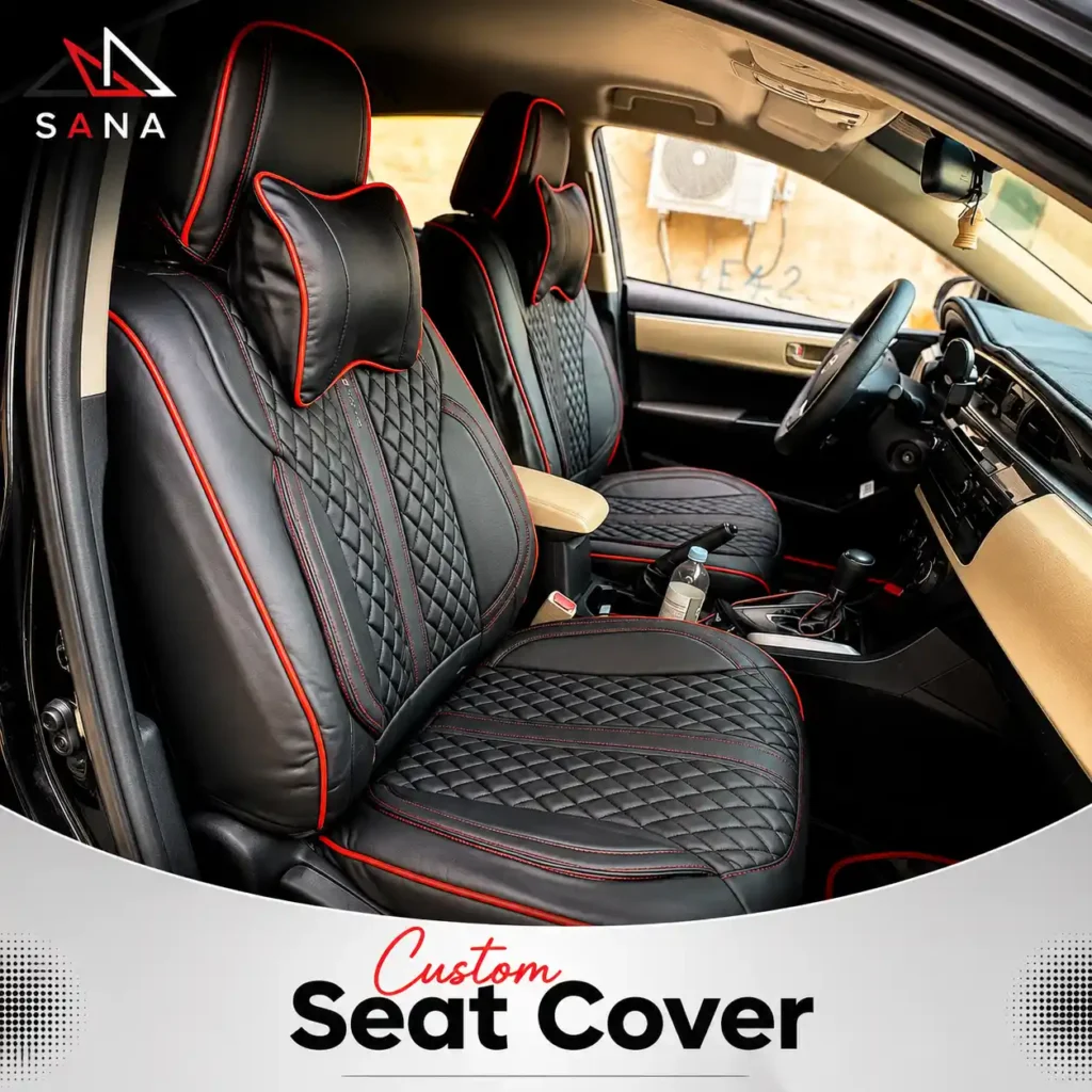 أغطية المقاعد للتنقل اليومي: أيها أفضل؟ Seat Covers For Daily Commuters Custom Seat Cover By Sana Auto Best Custom Fit Seat Covers For Carservices, Al Quoz Dubai