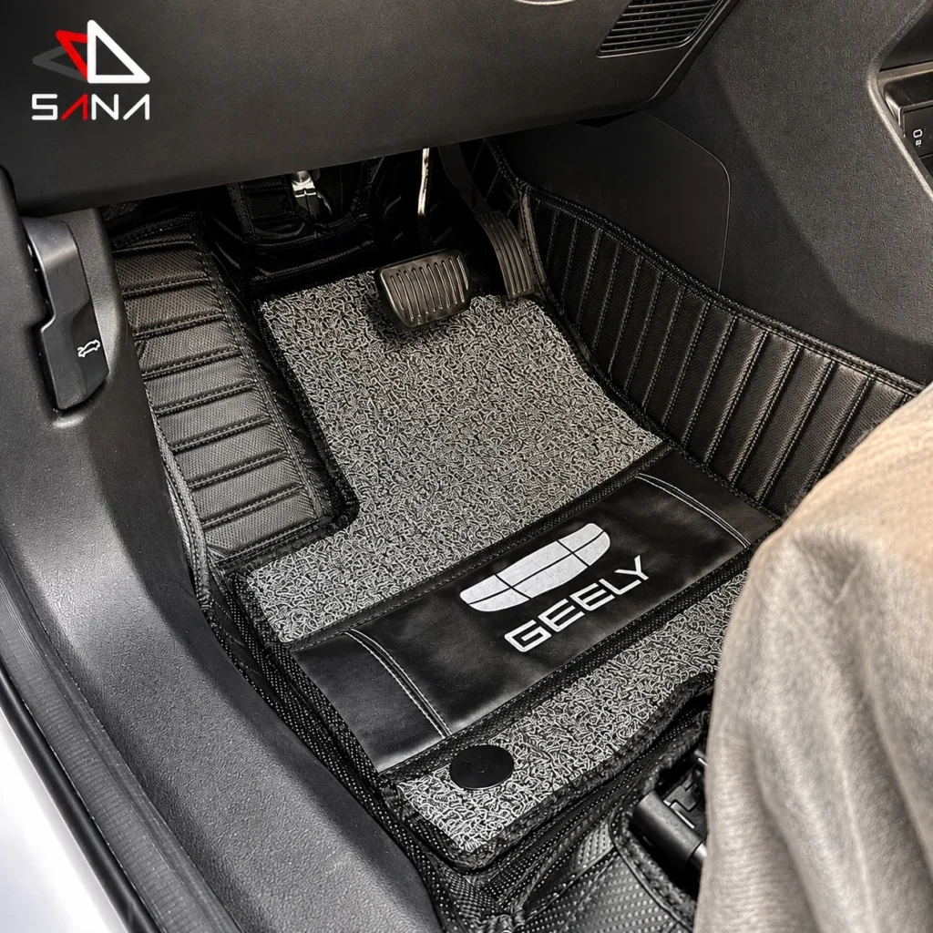 مراجعة دعاسات أرضية مفصلة قبل الشراء Custom Luxury 7D Floor Mat By Sana Auto Services, Al Quoz Dubai