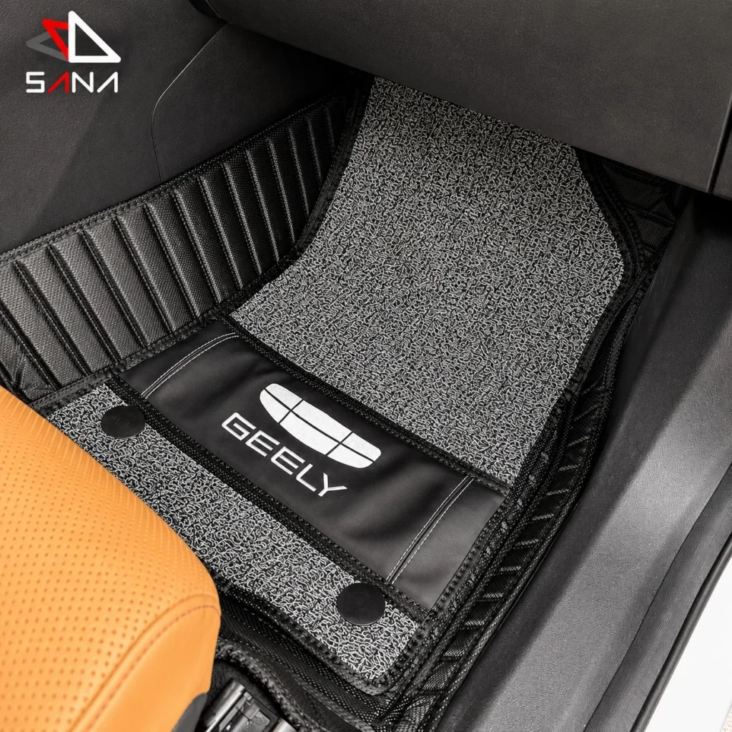 مراجعة دعاسات أرضية مفصلة قبل الشراء Custom Luxury 7D Floor Mat By Sana Auto Services, Al Quoz Dubai