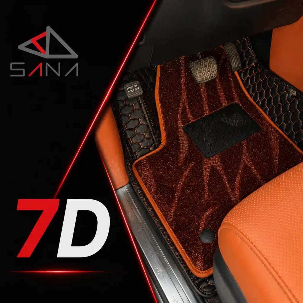 مراجعة خامات 10D للسيارات قبل الشراء Custom Luxury 7D Floor Mat By Sana Auto Services, Al Quoz Dubai