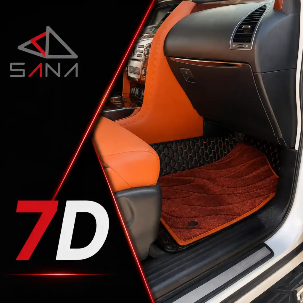 مراجعة خامات 10D للسيارات قبل الشراء Custom Luxury 7D Floor Mat By Sana Auto Services, Al Quoz Dubai