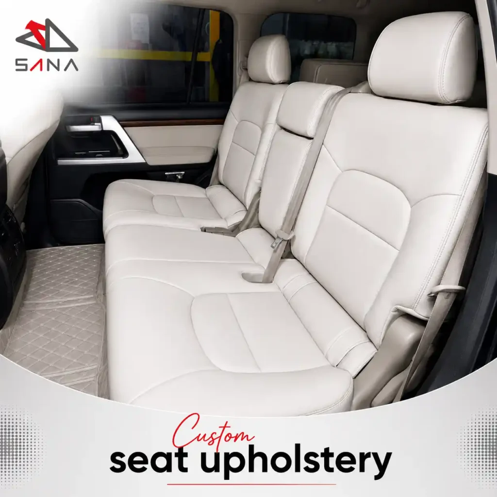 جلد صناعي أم جلد طبيعي لمقاعد سيارتك؟ Custom Seat Upholstery By Sana Auto Services Al Quoz Dubai 10 1