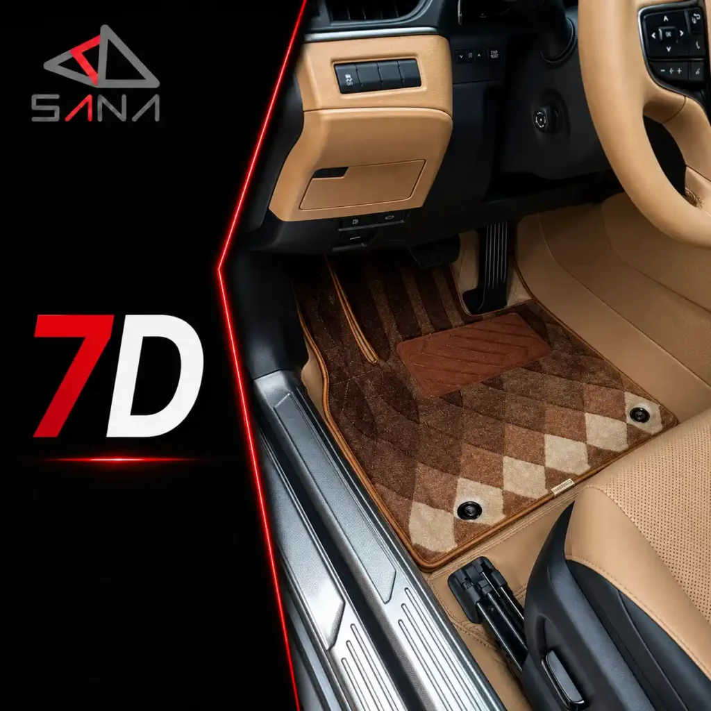 Custom Luxury 7D Floor Mat By Sana Auto Services, Al Quoz Dubai