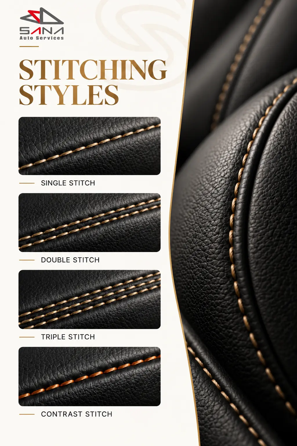 Upholstery Services Sana Auto Services Oem-Style Finish