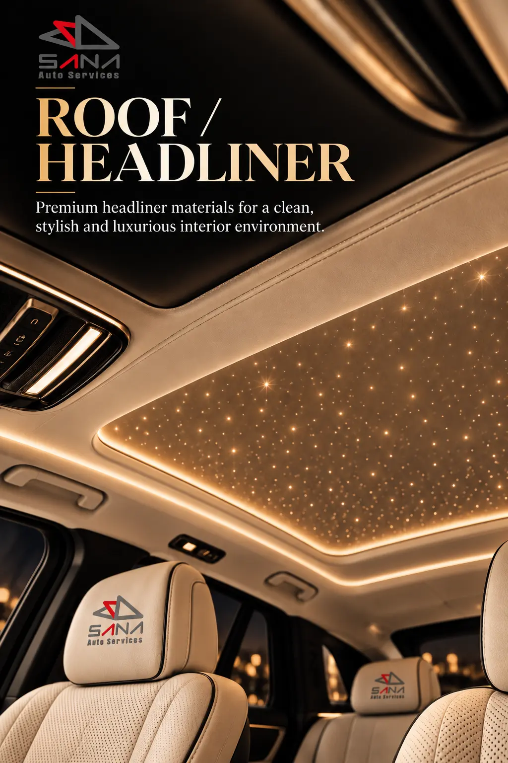 Upholstery Services Sana Auto Services Premium Material
