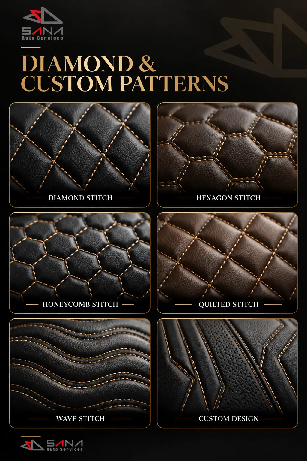 Upholstery Services Sana Auto Services Custom Colour
