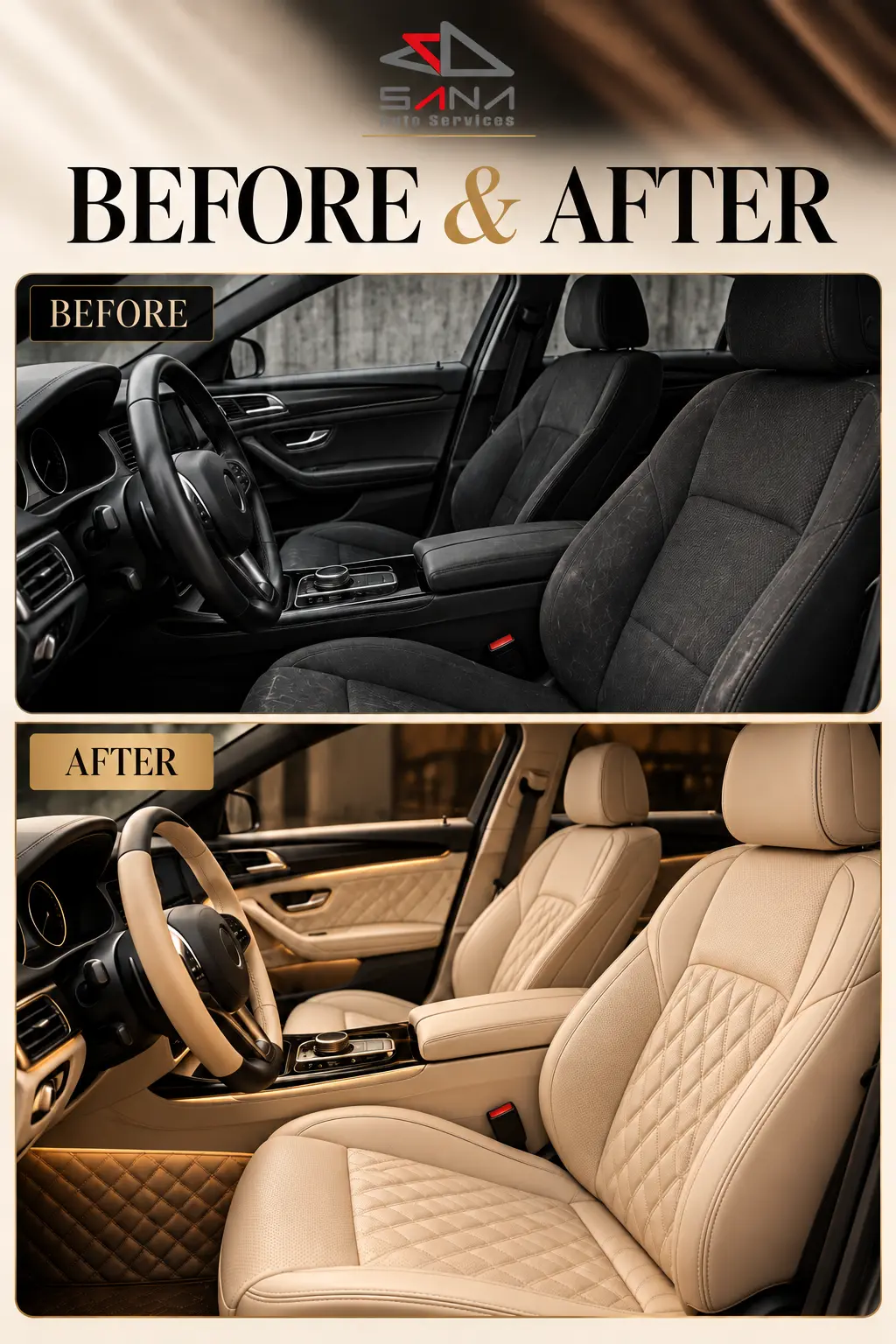 Upholstery Services Sana Auto Services Precision Fit